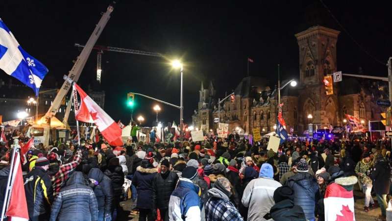 Premier Calls the Ottawa Protests Illegal
