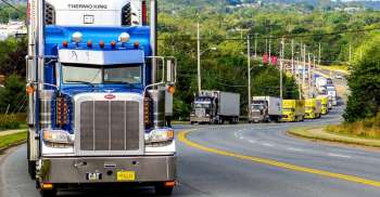 Truckers Freedom Convoy 2022 is headed to Ottawa, Canada